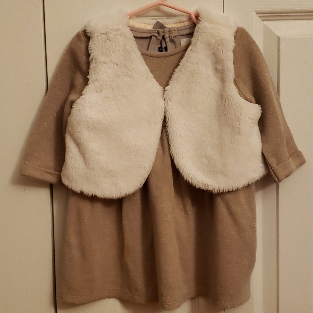 Old Navy Dress and Vest